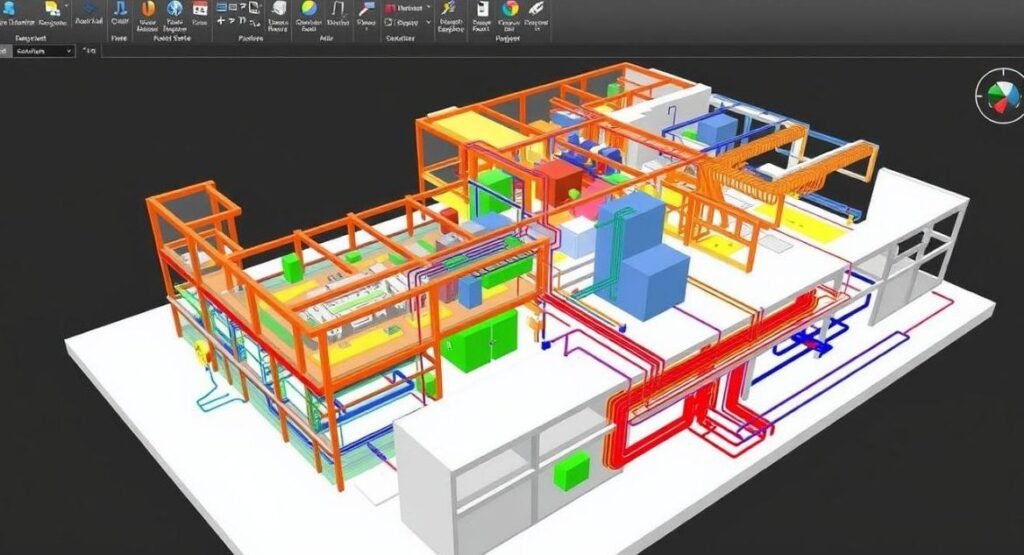 Coordinated BIM model for facade renovation proposal — WUMEI